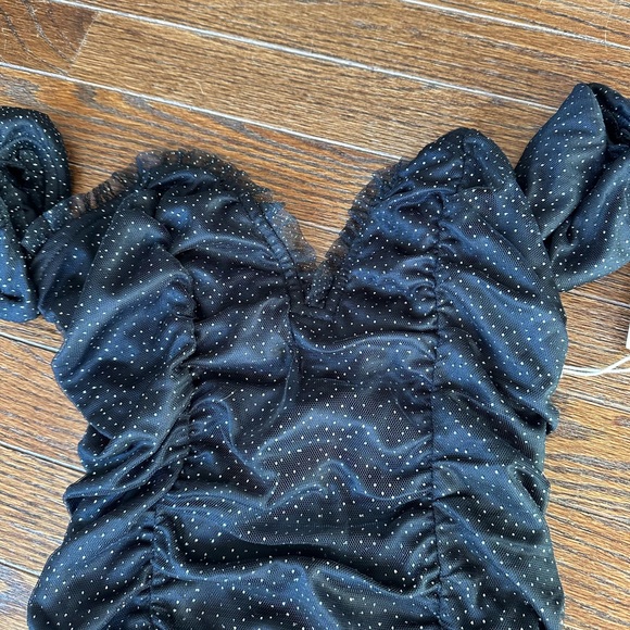 Forever 21 size small black sparkly dress - Picture 4 of 7